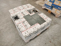 Anatolia form graphite mat vloertegel 20x20 cm 18,36 m² - afbeelding 5 van  7