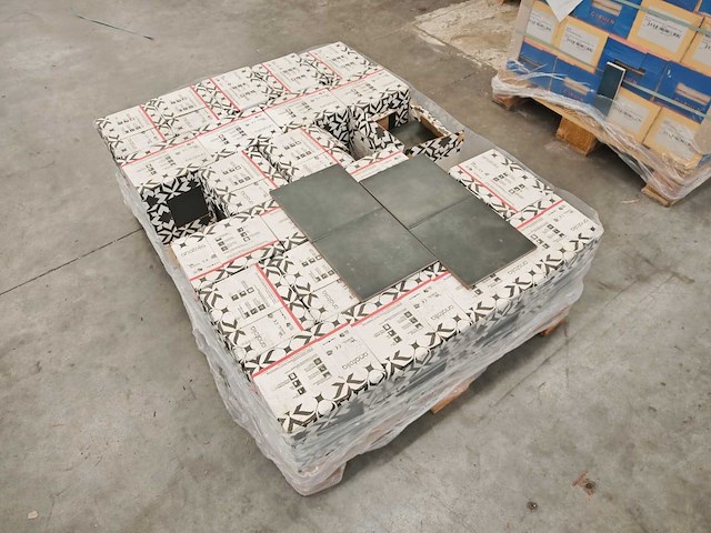 Anatolia form graphite mat vloertegel 20x20 cm 18,36 m² - afbeelding 3 van  7