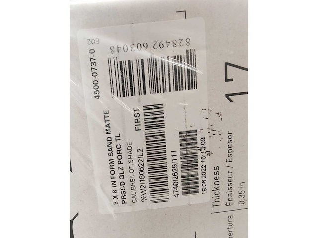 Anatolia form sand mat vloertegel 20x20 cm 13,04 m² - afbeelding 7 van  7