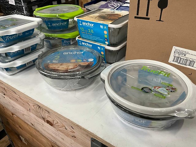 Anchor hocking diverse ovenschalen met deksel (11x) - afbeelding 3 van  11