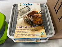 Anchor hocking diverse ovenschalen met deksel (11x) - afbeelding 7 van  11