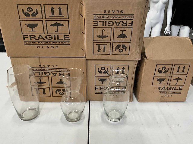 Anchor hocking diverse vazen (24x) - afbeelding 1 van  5