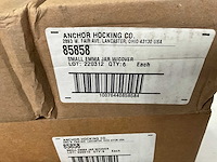 Anchor hocking emma voorraad potje glas (42x) - afbeelding 6 van  6