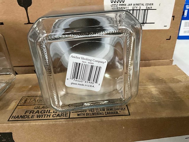 Anchor hocking emma voorraad potje metalen deksel (42x) - afbeelding 4 van  6