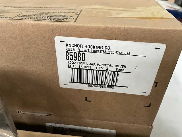 Anchor hocking emma voorraad potje metalen deksel (42x) - afbeelding 5 van  6