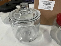 Anchor hocking mix kavel voorraadpotten en serveer plateau - afbeelding 5 van  7