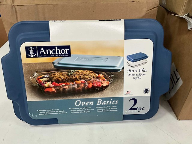 Anchor hocking ovenschaal met deksel (12x) - afbeelding 2 van  6