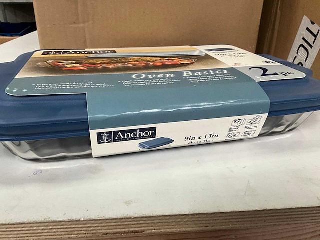 Anchor hocking ovenschaal met deksel (12x) - afbeelding 4 van  6