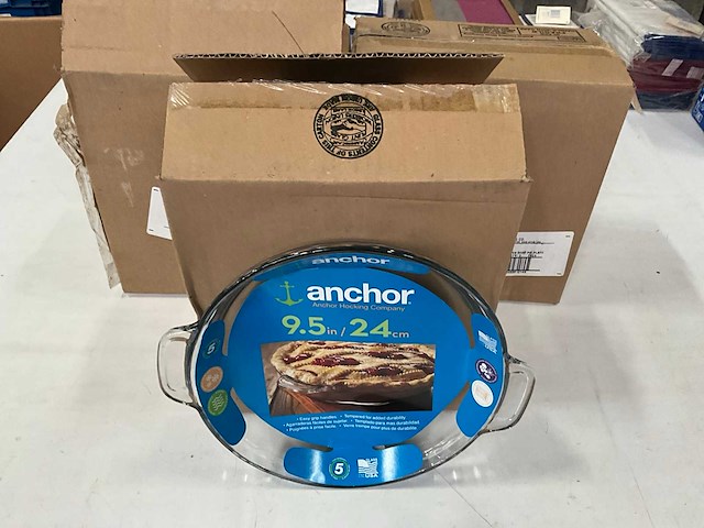 Anchor hocking ovenschaal voor taart (9x) - afbeelding 1 van  5