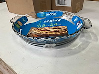 Anchor hocking ovenschaal voor taart (9x) - afbeelding 3 van  5
