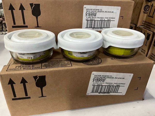 Anchor hocking voorraad bakje met deksel (53x) - afbeelding 2 van  6