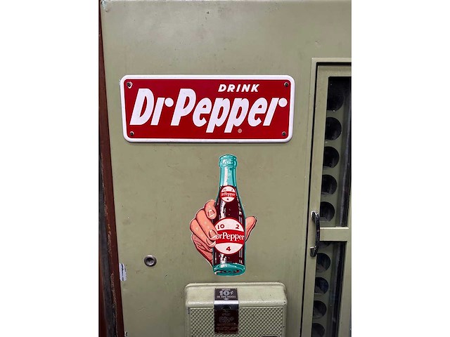 Ancien distributeur américain dr pepper des années 50 - bar furniture - afbeelding 5 van  8