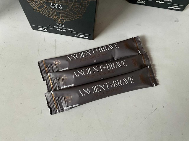 Ancient + brave mix kavel true hydration & true creatine+ 15x 6 gram zakjes (9x) - afbeelding 10 van  11