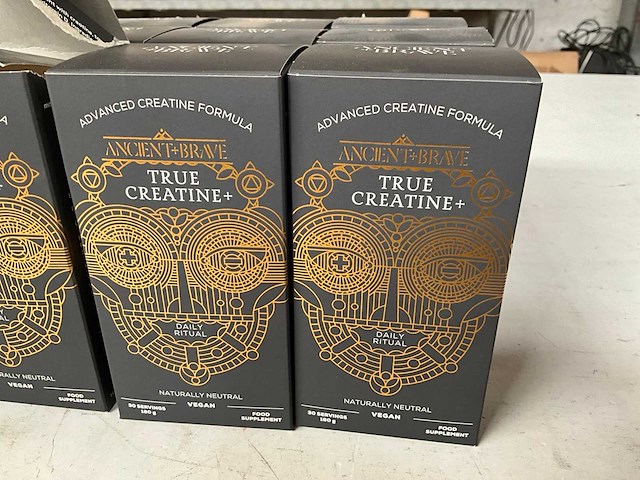 Ancient + brave true creatine supplement 180 gram (9x) - afbeelding 4 van  7