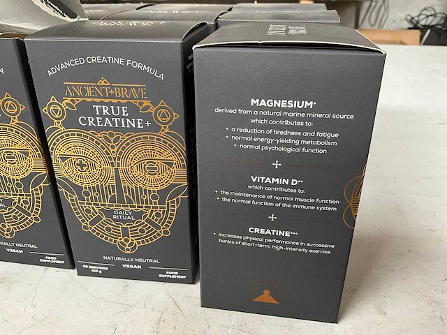 Ancient + brave true creatine supplement 180 gram (9x) - afbeelding 7 van  7