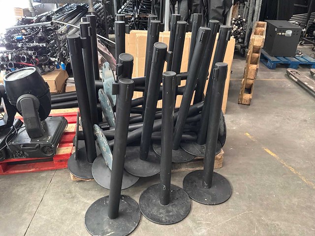 Andere accessoires - zwarte paalpaal voor avondveiligheid - afbeelding 2 van  5