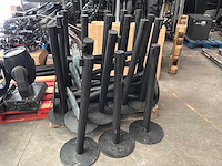 Andere accessoires - zwarte paalpaal voor avondveiligheid - afbeelding 2 van  5