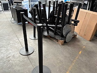 Andere accessoires - zwarte paalpaal voor avondveiligheid - afbeelding 4 van  5