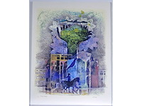 André goezu - couple étrange - kleurenzeefdruk - 1/130 - afbeelding 2 van  8