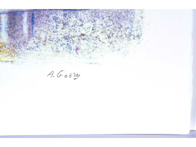 André goezu - couple étrange - kleurenzeefdruk - 1/130 - afbeelding 3 van  8