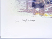 André goezu - couple étrange - kleurenzeefdruk - 1/130 - afbeelding 4 van  8