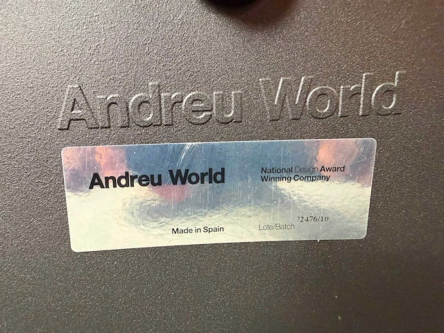 Andreu world - barkruk - afbeelding 5 van  6