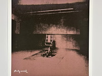 Andy warhol - electric chair - afbeelding 1 van  1
