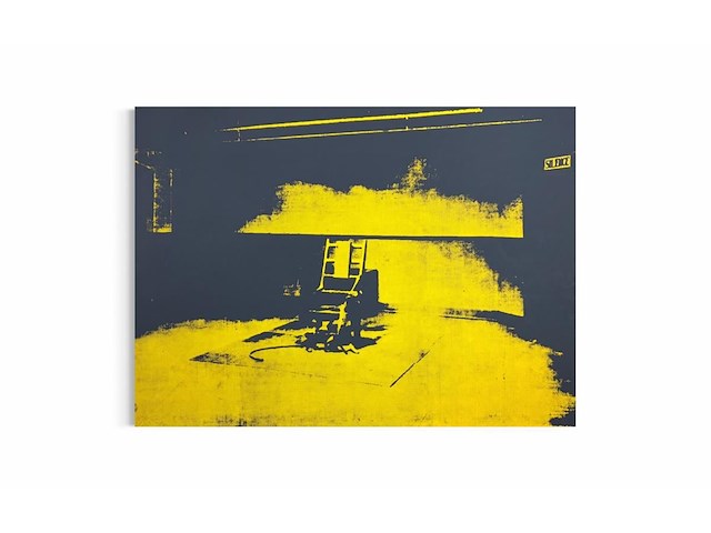 Andy warhol - electric chair - afbeelding 1 van  3