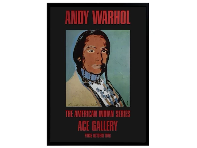 Andy warhol - gesigneerd - afbeelding 1 van  1