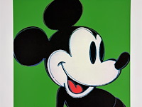 Andy warhol - mickey mouse - afbeelding 1 van  1