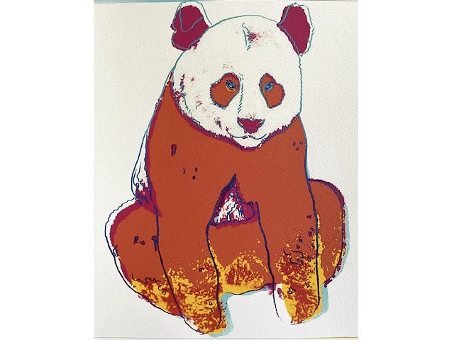 Andy warhol - panda - afbeelding 2 van  5