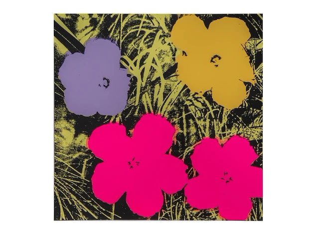 Andy warhol (1928-1987), flowers series (10), sunday b morning edition, n° 56/250 90.5 x 90.5 cm. (35.63 x 35.63 in.) - afbeelding 2 van  21