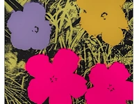 Andy warhol (1928-1987), flowers series (10), sunday b morning edition, n° 56/250 90.5 x 90.5 cm. (35.63 x 35.63 in.) - afbeelding 2 van  21