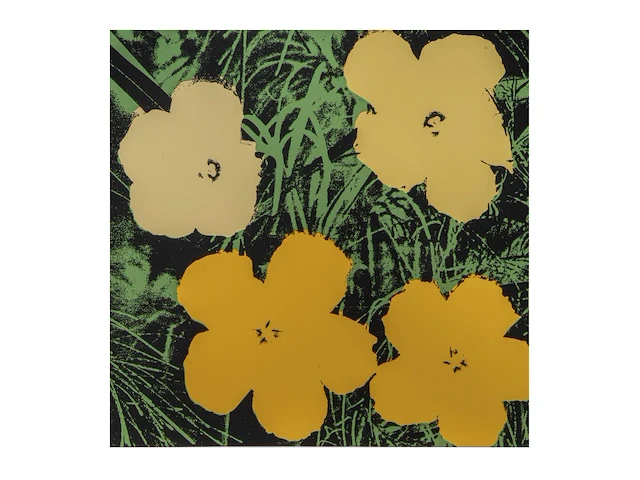 Andy warhol (1928-1987), flowers series (10), sunday b morning edition, n° 56/250 90.5 x 90.5 cm. (35.63 x 35.63 in.) - afbeelding 6 van  21