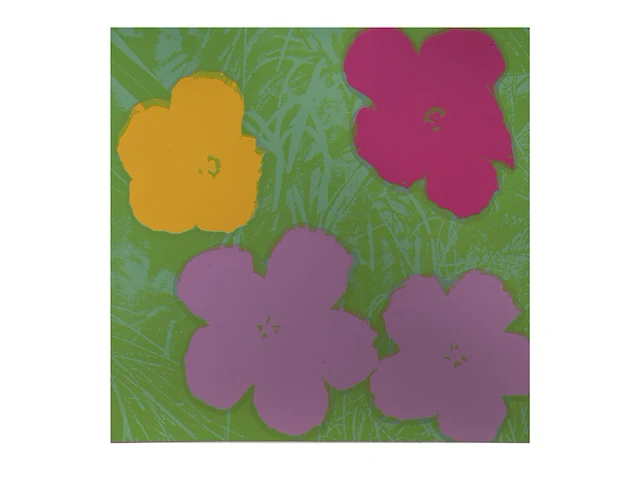 Andy warhol (1928-1987), flowers series (10), sunday b morning edition, n° 56/250 90.5 x 90.5 cm. (35.63 x 35.63 in.) - afbeelding 13 van  21