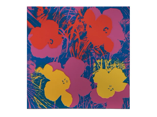 Andy warhol (1928-1987), flowers series (10), sunday b morning edition, n° 56/250 90.5 x 90.5 cm. (35.63 x 35.63 in.) - afbeelding 12 van  21