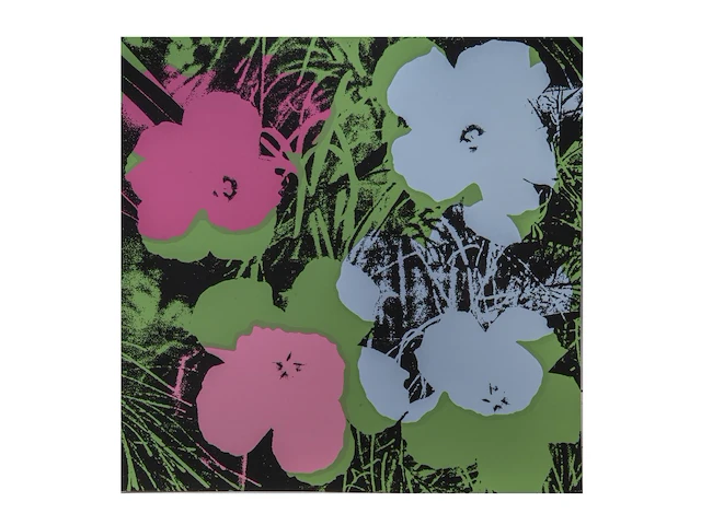 Andy warhol (1928-1987), flowers series (10), sunday b morning edition, n° 56/250 90.5 x 90.5 cm. (35.63 x 35.63 in.) - afbeelding 16 van  21
