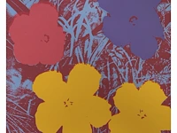 Andy warhol (1928-1987), flowers series (10), sunday b morning edition, n° 56/250 90.5 x 90.5 cm. (35.63 x 35.63 in.) - afbeelding 20 van  21