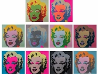 Andy warhol (1928-1987), marilyn monroe series (10), sunday b morning edition, n° 215/250 90.5 x 90.5 cm. (35.63 x 35.63 in.)