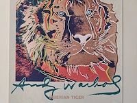 Andy warhol : affiche : tiger - afbeelding 2 van  3