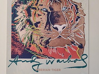 Andy warhol : affiche : tiger - afbeelding 1 van  3