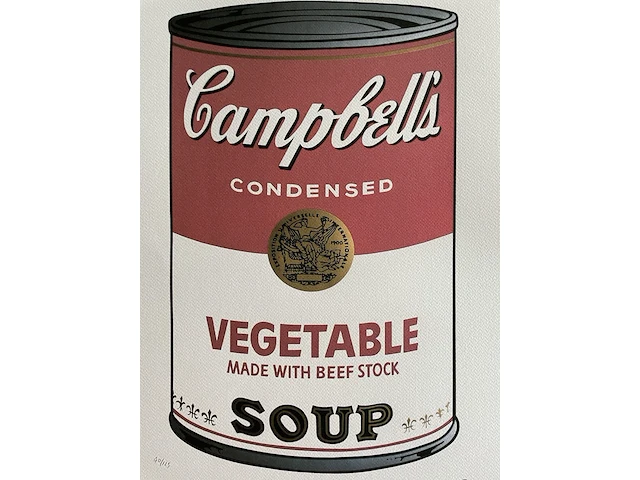 Andy warhol vegetable soup - afbeelding 2 van  5