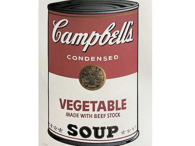 Andy warhol vegetable soup - afbeelding 2 van  5