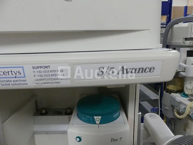 Anesthesiestation met ademhalingsapparaat datex-ohmeda avance s/5 - afbeelding 1 van  13