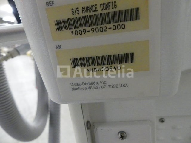 Anesthesiestation met ademhalingsapparaat datex-ohmeda avance s/5 - afbeelding 10 van  13