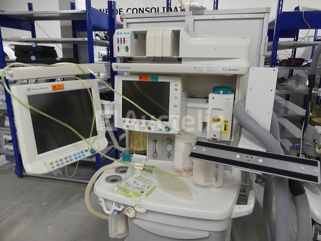 Anesthesiestation met ademhalingsapparaat datex-ohmeda avance s/5 - afbeelding 12 van  13