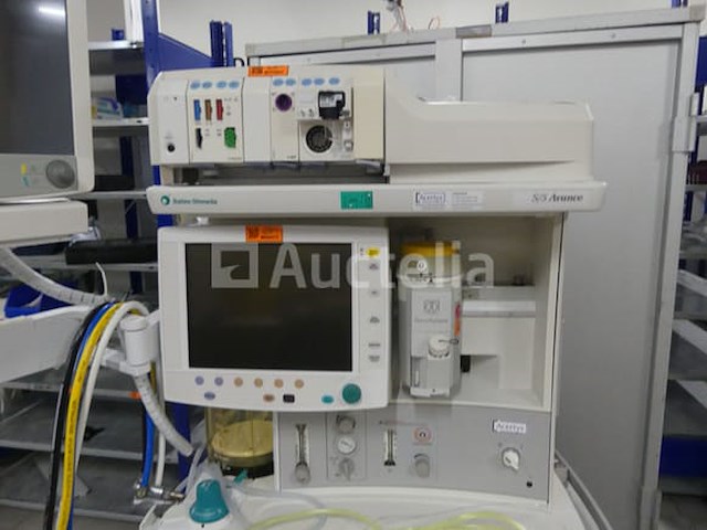 Anesthesiestation met ademhalingsapparaat datex-ohmeda avance s/5 - afbeelding 4 van  9