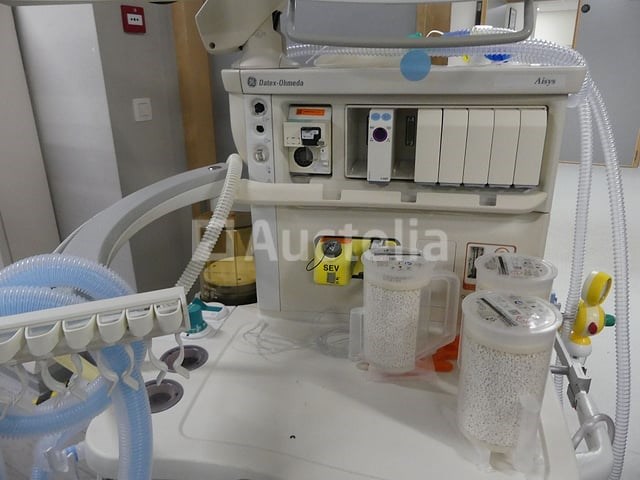 Anesthesiestation met beademingsapparaat datex-ohmeda aisys - afbeelding 6 van  13
