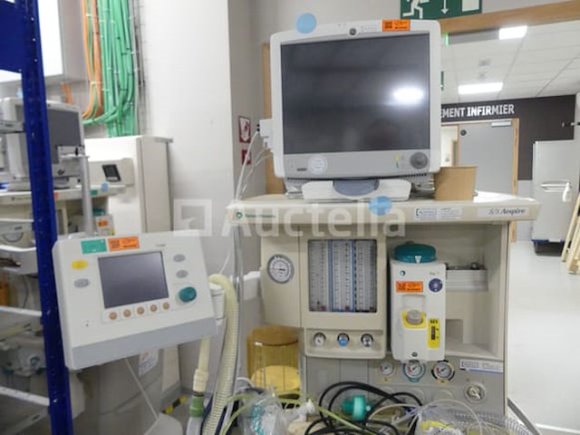 Anesthesiewerkstation met ademhalingsapparaat datex-ohmeda aespire s/5 - afbeelding 6 van  13