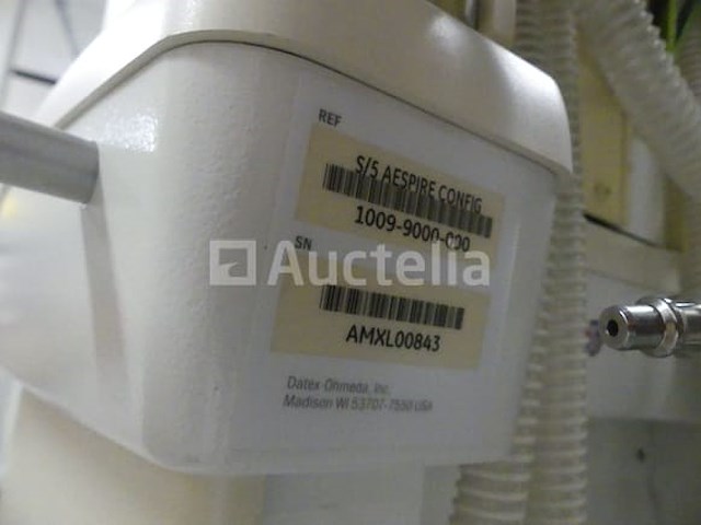 Anesthesiewerkstation met ademhalingsapparaat datex-ohmeda aespire s/5 - afbeelding 10 van  13